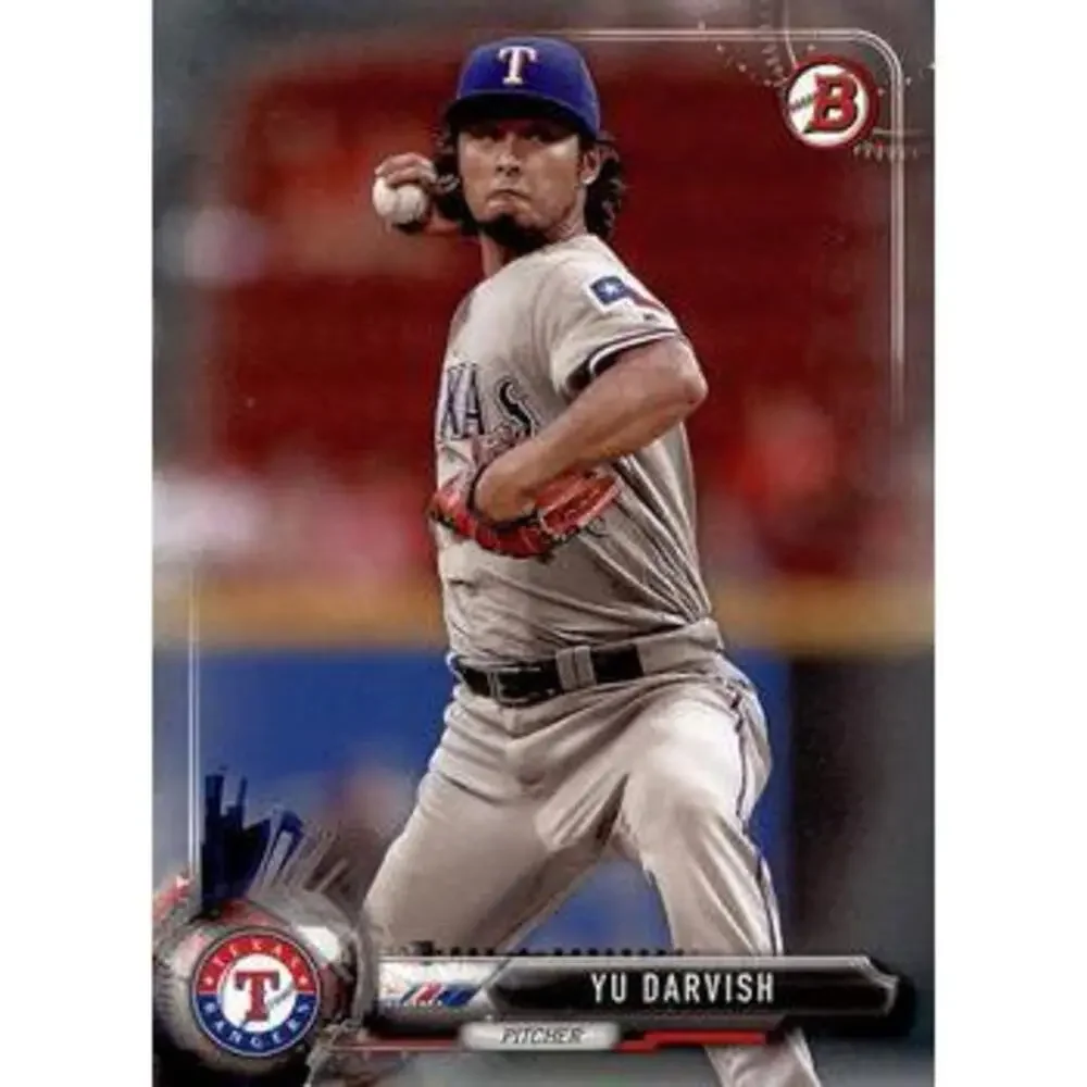 2017 Bowman Yu Darvish # 81 Texas Rangers
